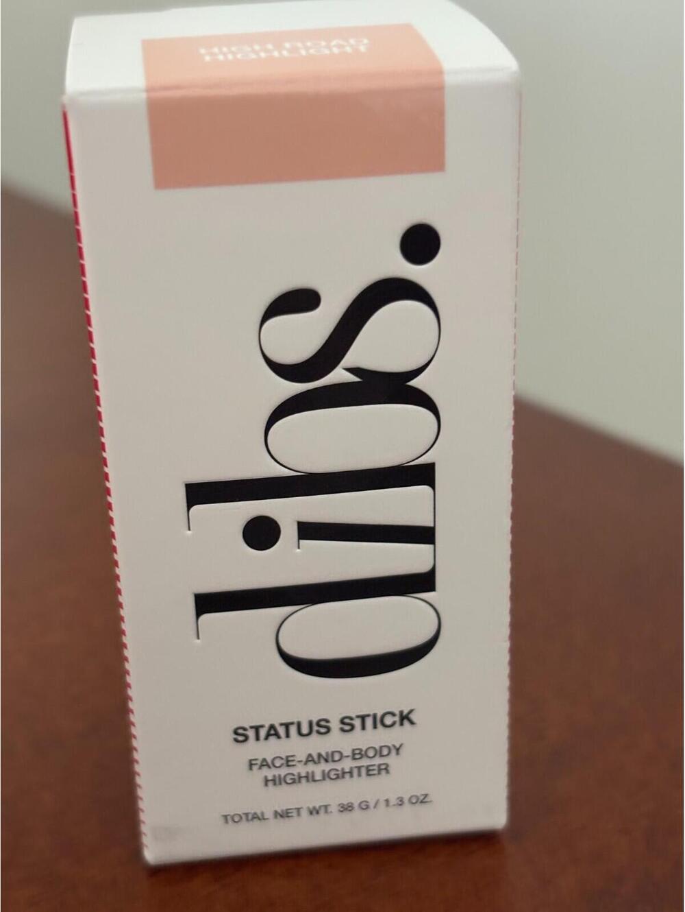 DIBS STATUS STICK FACE AND BODY HIGHLIGHTER NEW SEALED COLOR HIGH ROAD 1.3oz